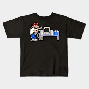 Kintaro Unplug Server With Table Kids T-Shirt